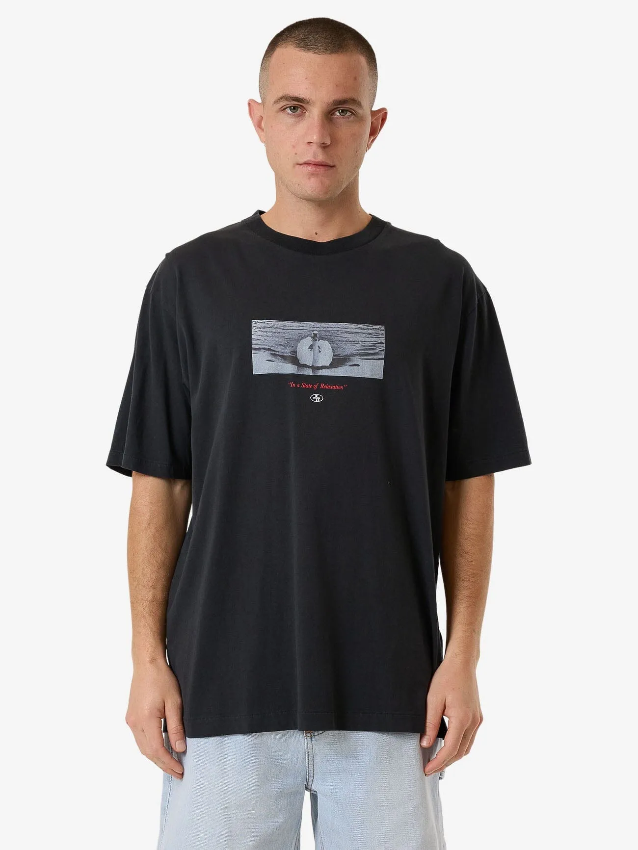 Swan Song Oversize Fit Tee - Black sold by Thrills