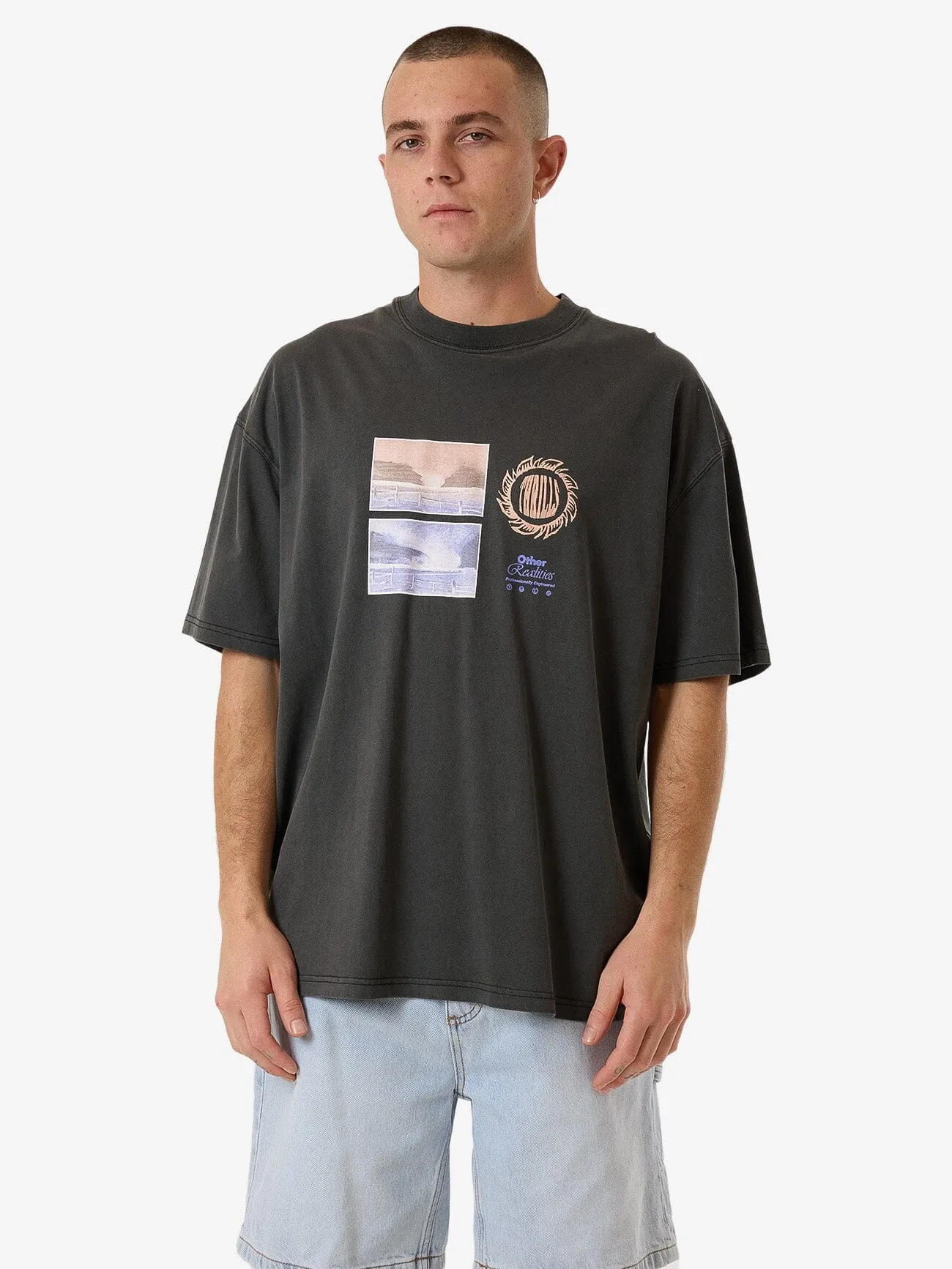 Other Realities Box Fit Oversize Tee - Merch Black sold by Thrills