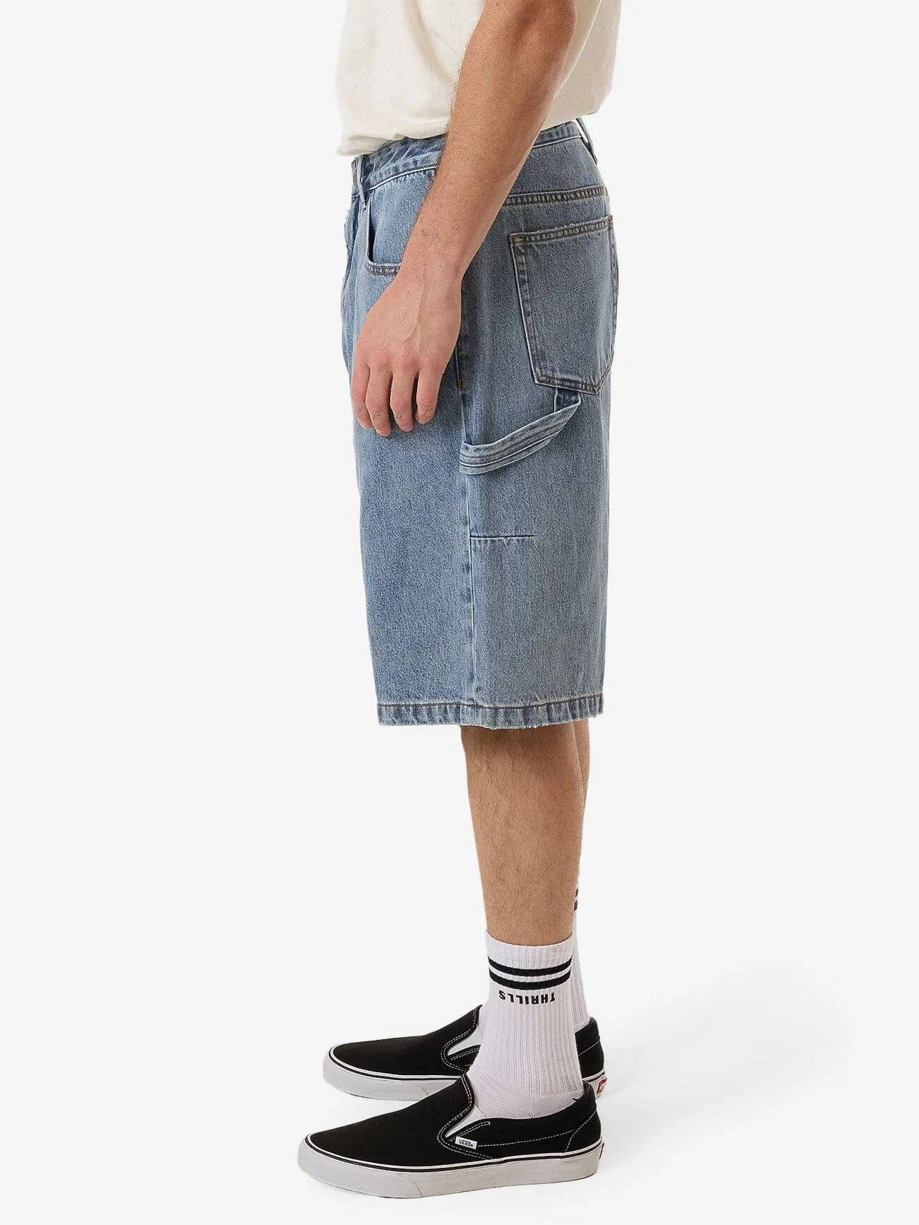 Infinite Stars Big Slacker Denim Short - Garage Blue sold by Thrills product image thumbnail 3