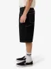 High Power Big Slacker Denim Short - Black Rinse sold by Thrills