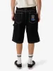 High Power Big Slacker Denim Short - Black Rinse sold by Thrills
