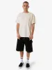 High Power Big Slacker Denim Short - Black Rinse sold by Thrills
