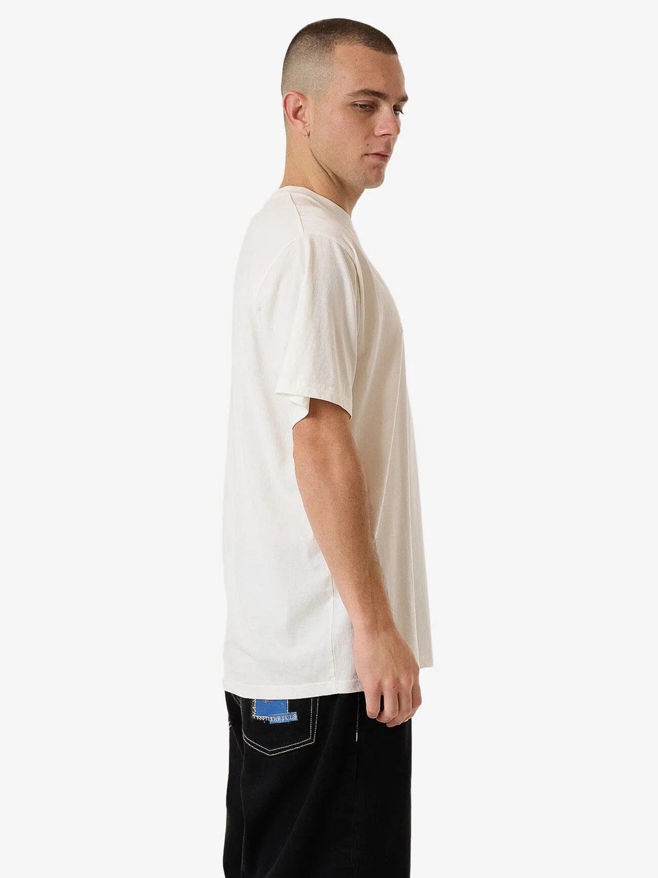 Higher Road Merch Fit Tee - Heritage White sold by Thrills product image thumbnail 4