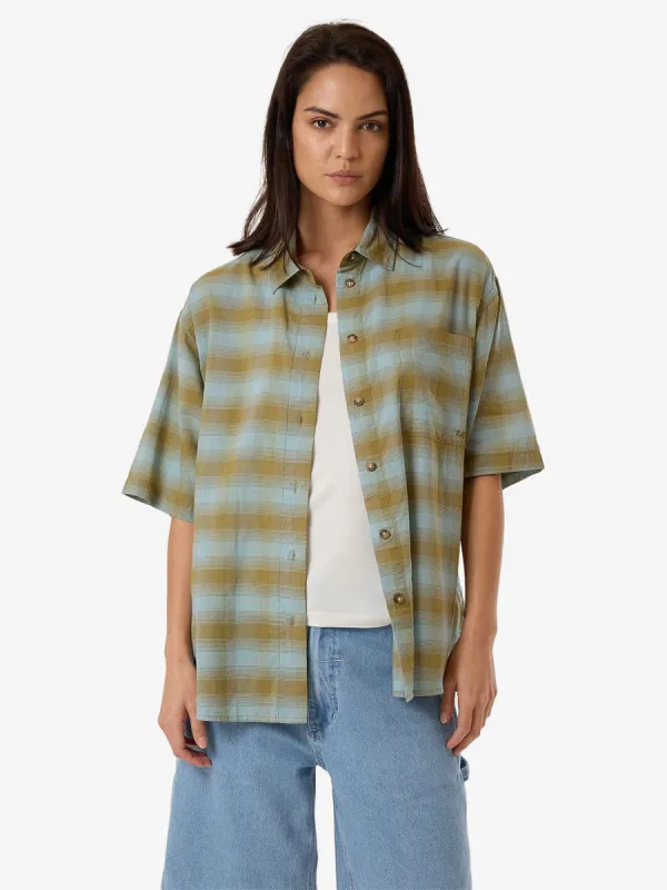 Ansley Shirt - Stone Blue sold by Thrills