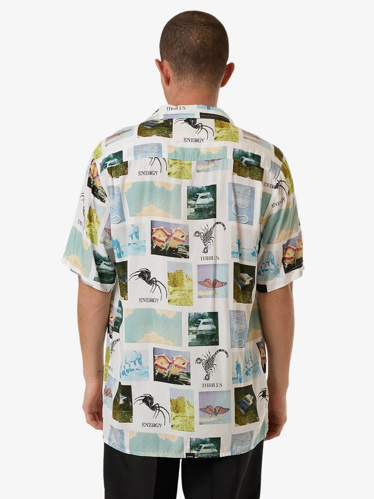 Thrills Energy Bowling Shirt - White sold by Thrills product image thumbnail 2