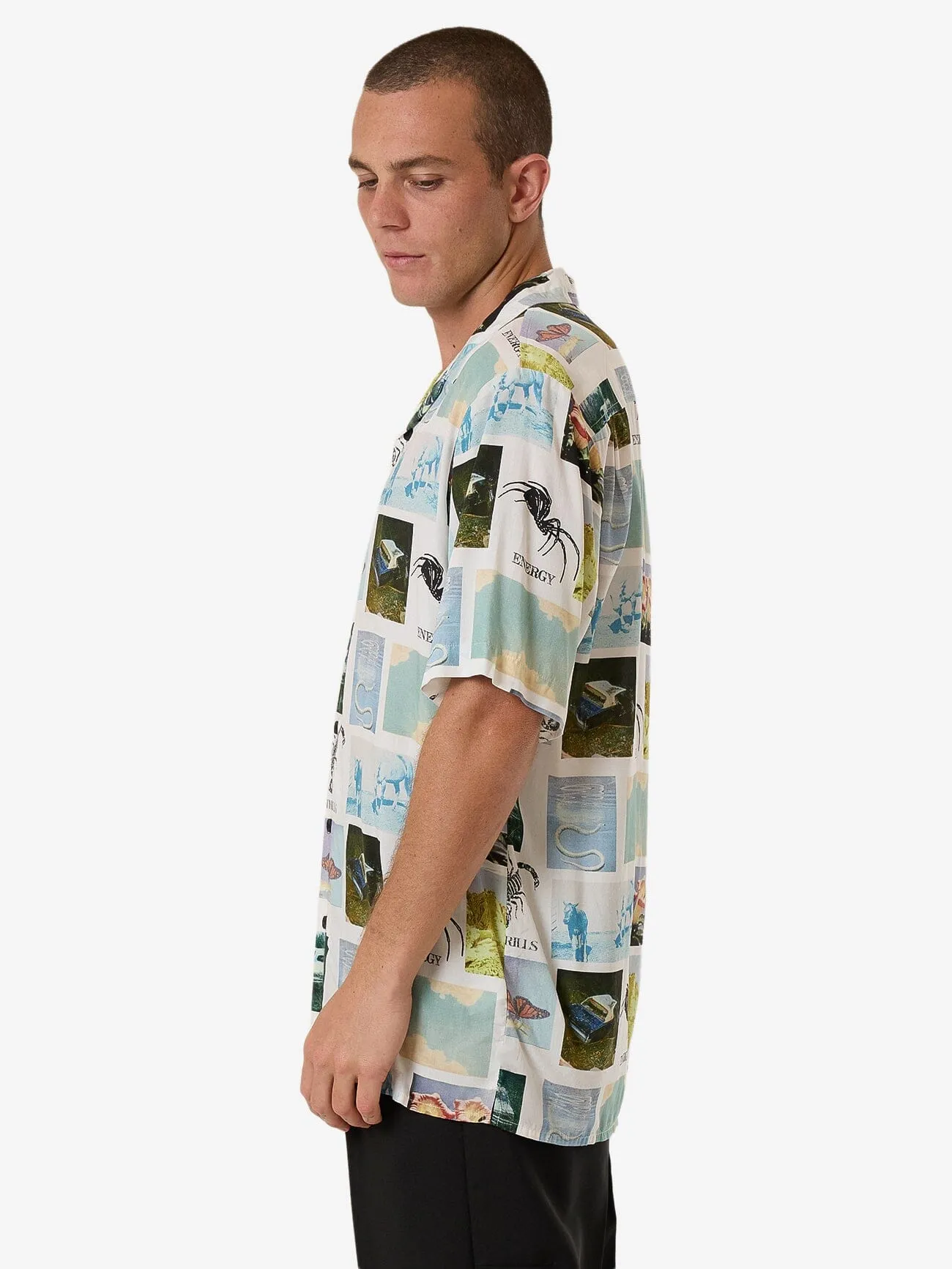 Thrills Energy Bowling Shirt - White sold by Thrills product image thumbnail 3