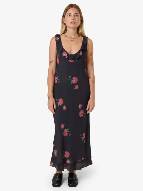 No Promises Juliette Midi Dress - Black sold by Thrills