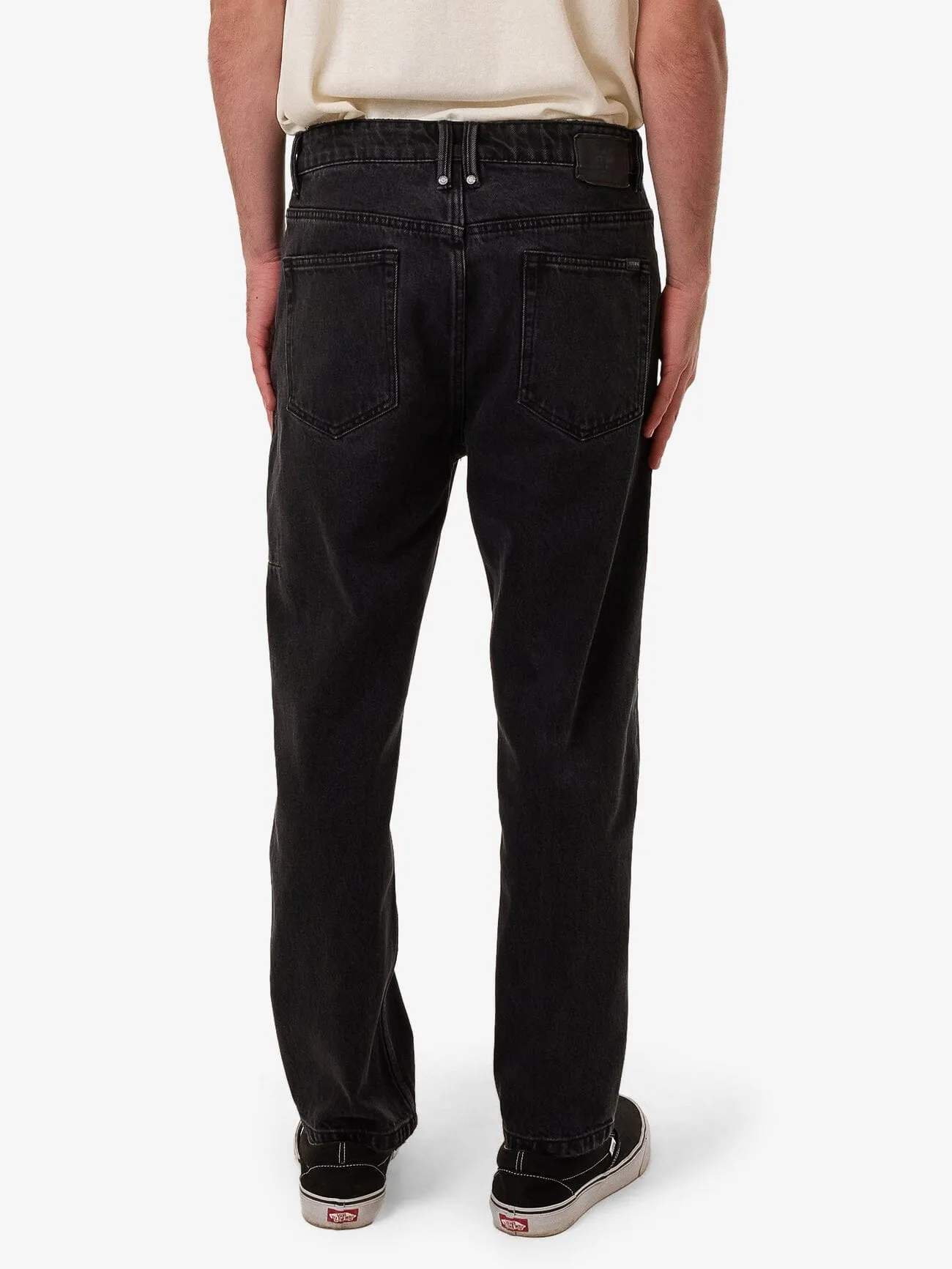 Chopped Denim Jean - Coal sold by Thrills product image thumbnail 2