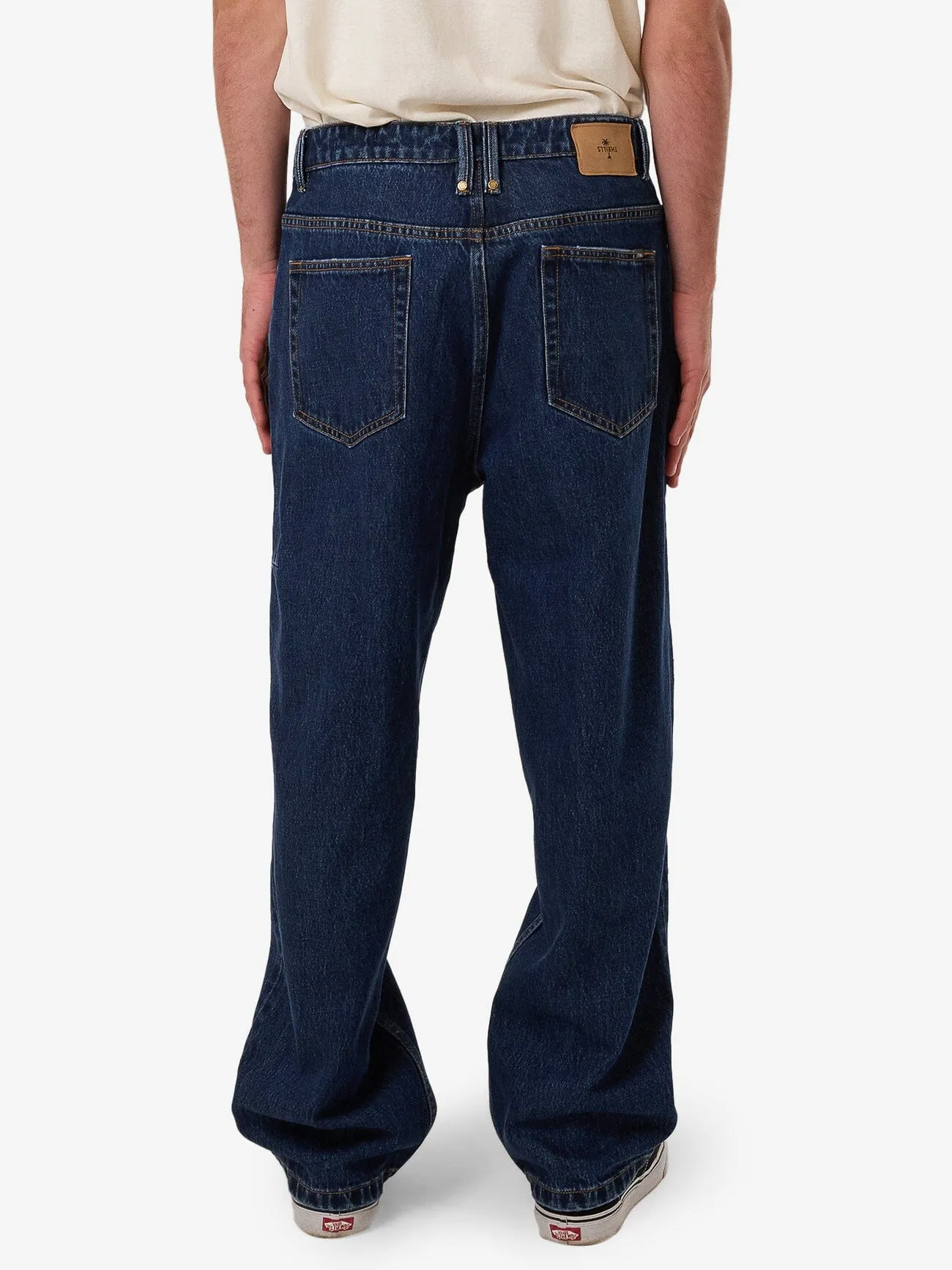 Big Slacker Baggy Denim Jean - Rinsed Ink sold by Thrills product image thumbnail 2