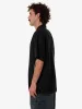 Hemp Minimal Thrills Contrast Stitch Bowling Shirt - Black - Grey Contrast sold by Thrills