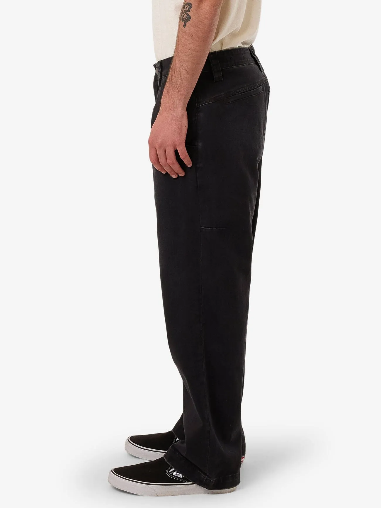 Thrills Union Slacker Work Pant - Dark Charcoal sold by Thrills product image thumbnail 4