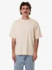 Chain Of Formation Embro Box Fit Oversize Short Tee - Unbleached sold by Thrills