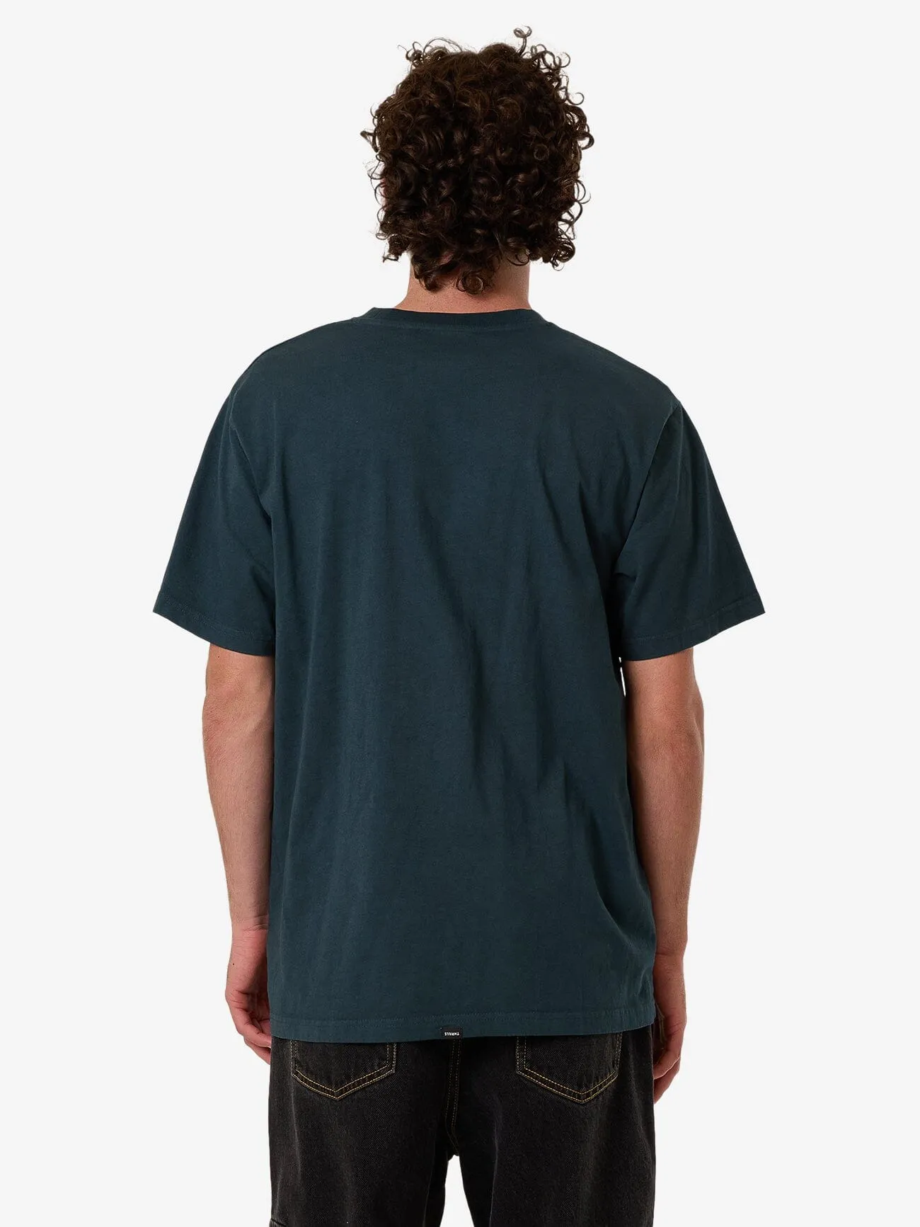 Hazed Merch Fit Tee - Deep Teal sold by Thrills product image thumbnail 2
