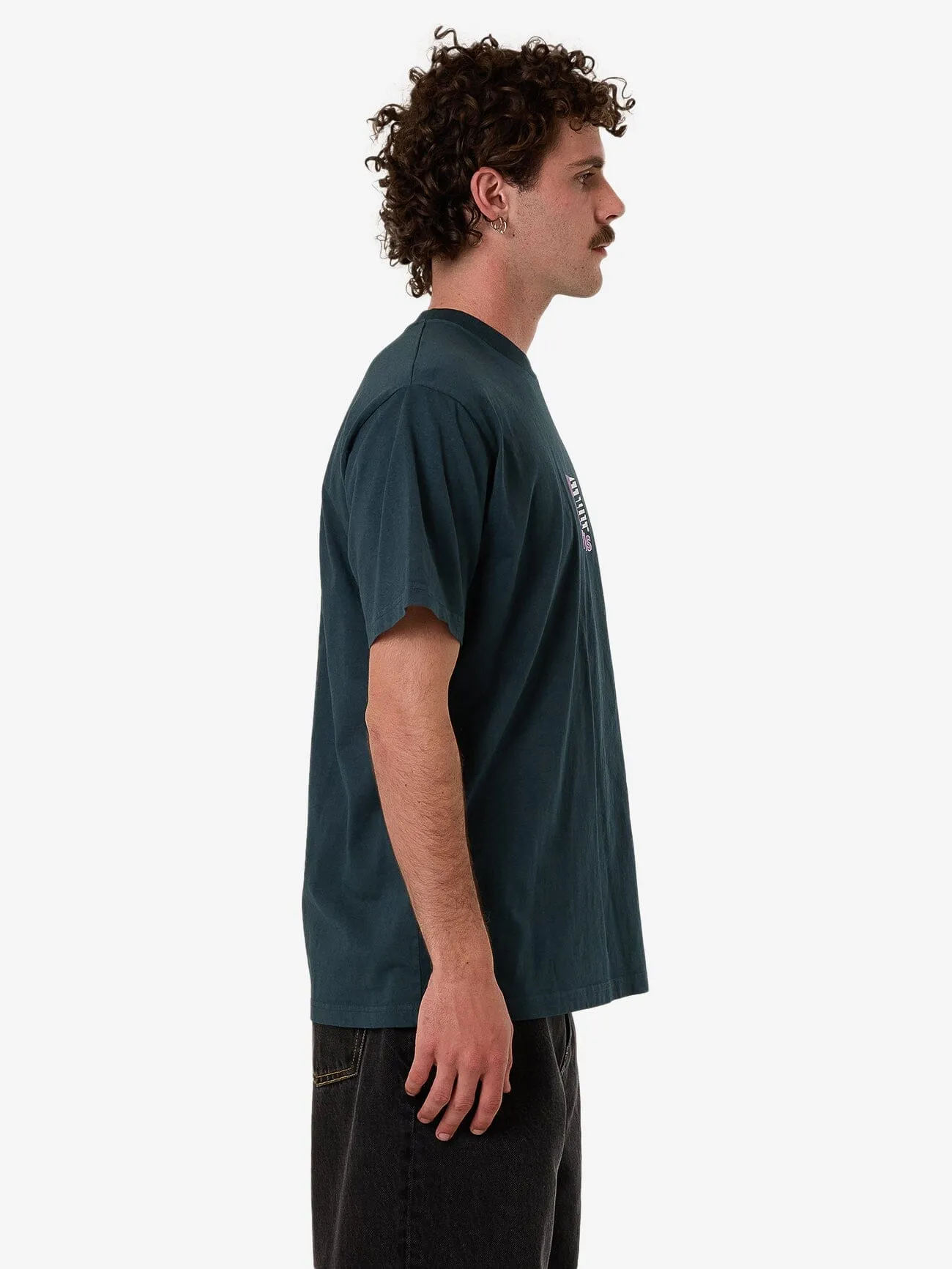 Hazed Merch Fit Tee - Deep Teal sold by Thrills product image thumbnail 3