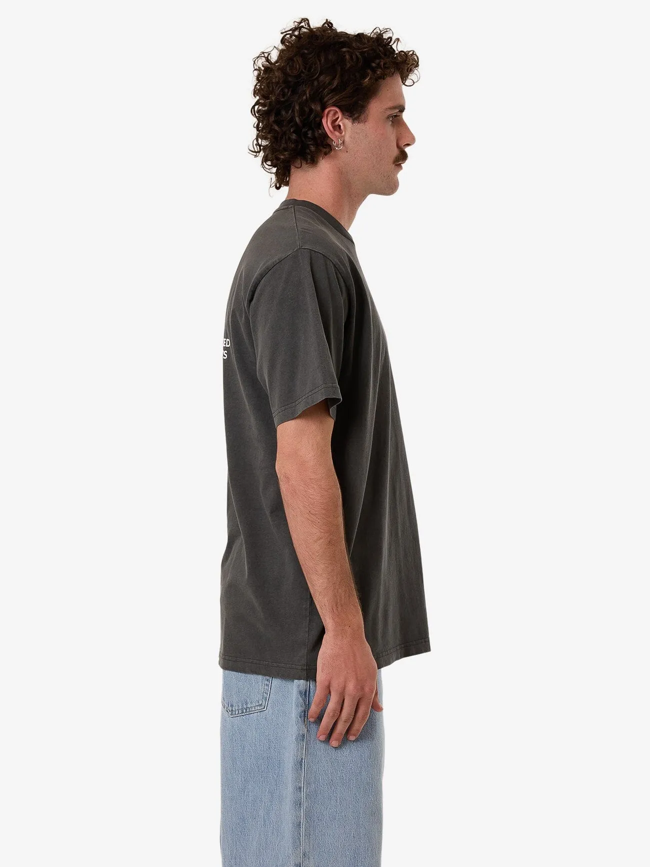 Deluxe Merch Fit Tee - Merch Black sold by Thrills product image thumbnail 3