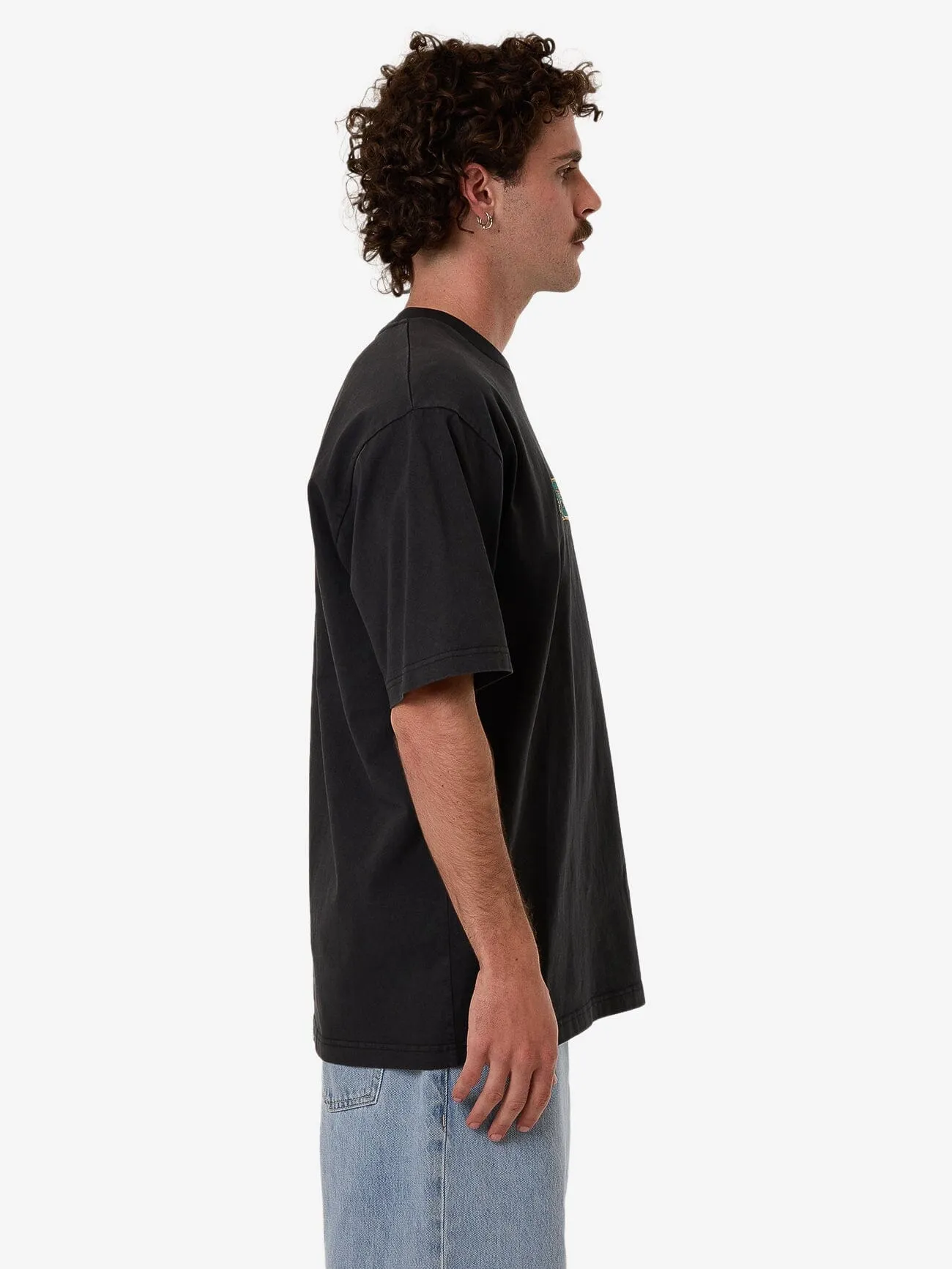Behind It All Oversize Fit Tee - Pirate Black sold by Thrills product image thumbnail 3