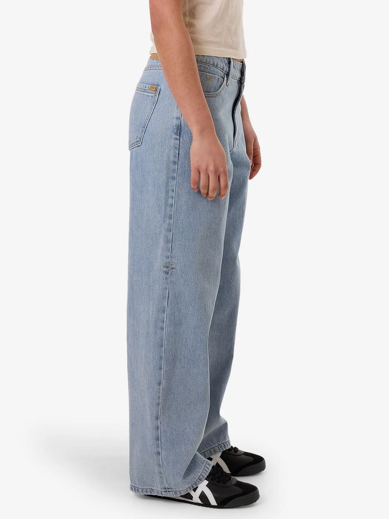 Billie Low Rise Baggy Jean - Ageless Blue sold by Thrills product image thumbnail 3