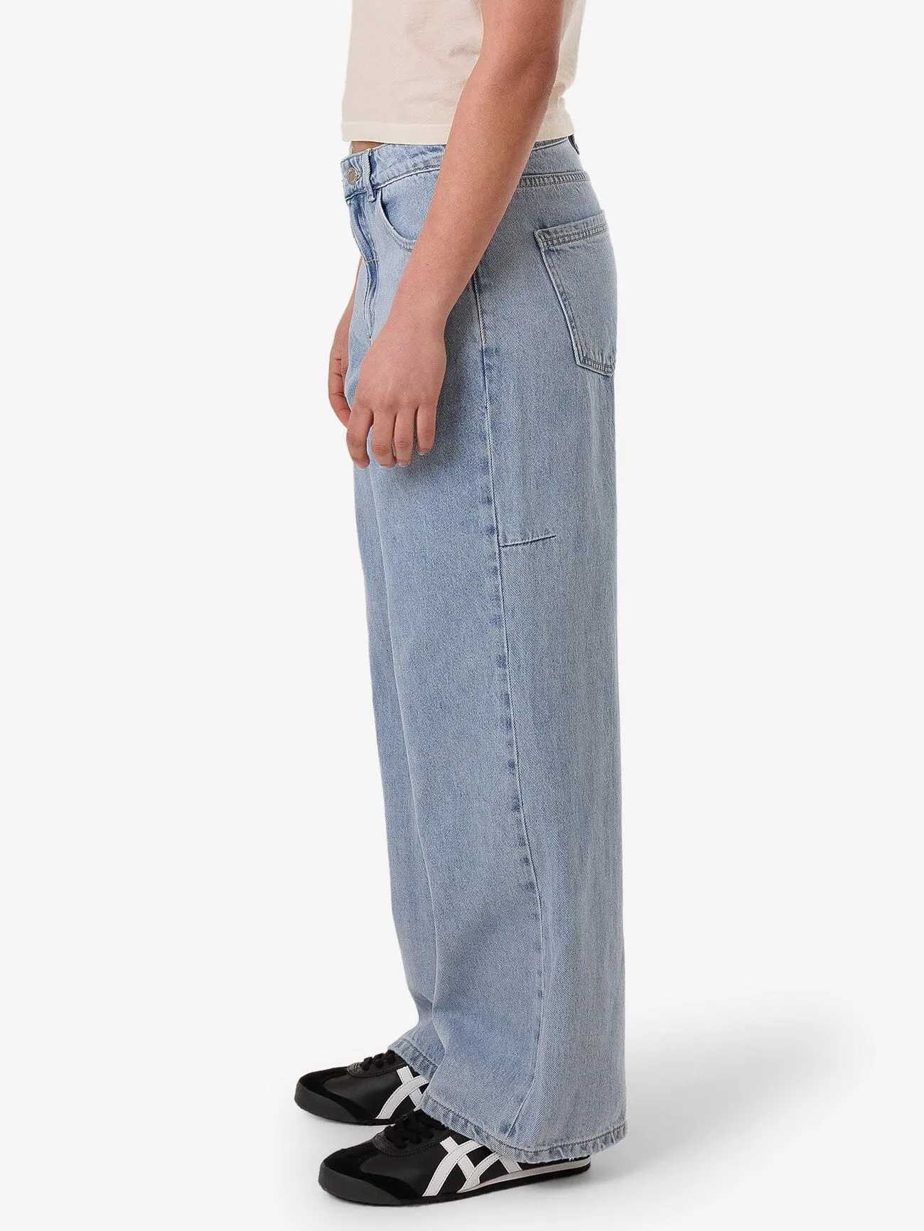 Billie Low Rise Baggy Jean - Ageless Blue sold by Thrills product image thumbnail 4