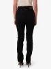 Nicole High Rise Stretch Straight Jean - Black Rinse sold by Thrills