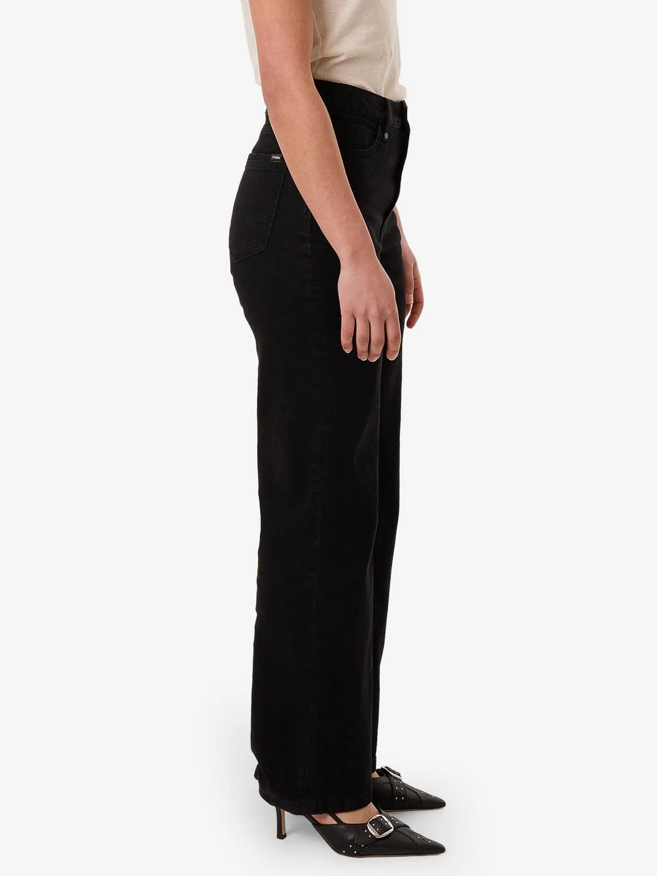 Cherry High Rise Stretch Jean - Black Rinse sold by Thrills product image thumbnail 3