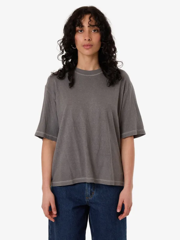 Hemp Square Tee - Grey Ash sold by Thrills