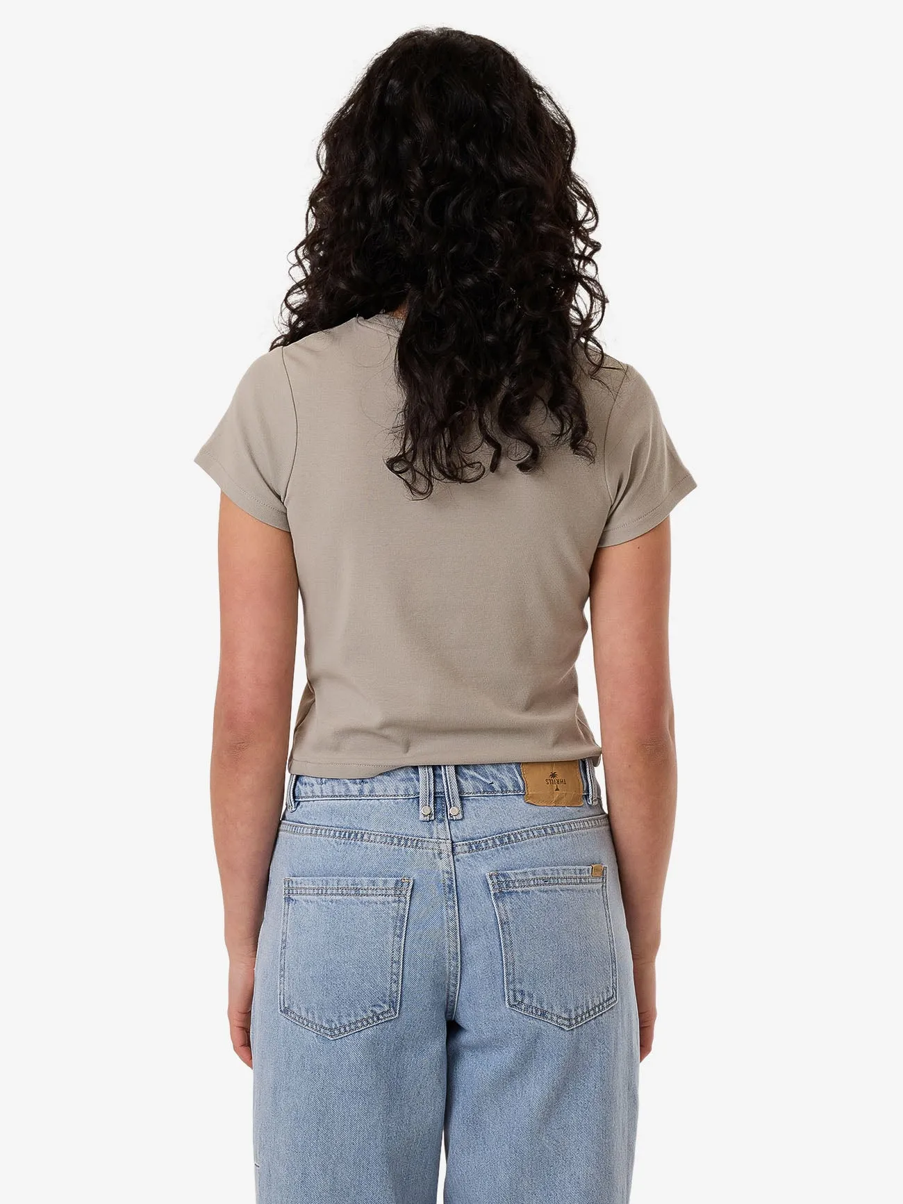 Minimal Thrills Mini Tee - String sold by Thrills product image thumbnail 2