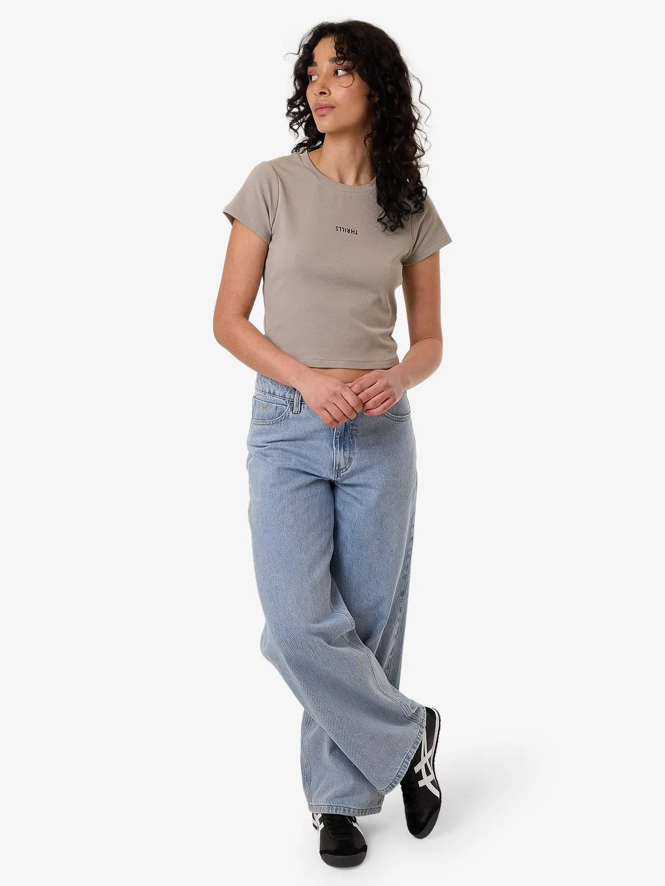 Minimal Thrills Mini Tee - String sold by Thrills product image thumbnail 5