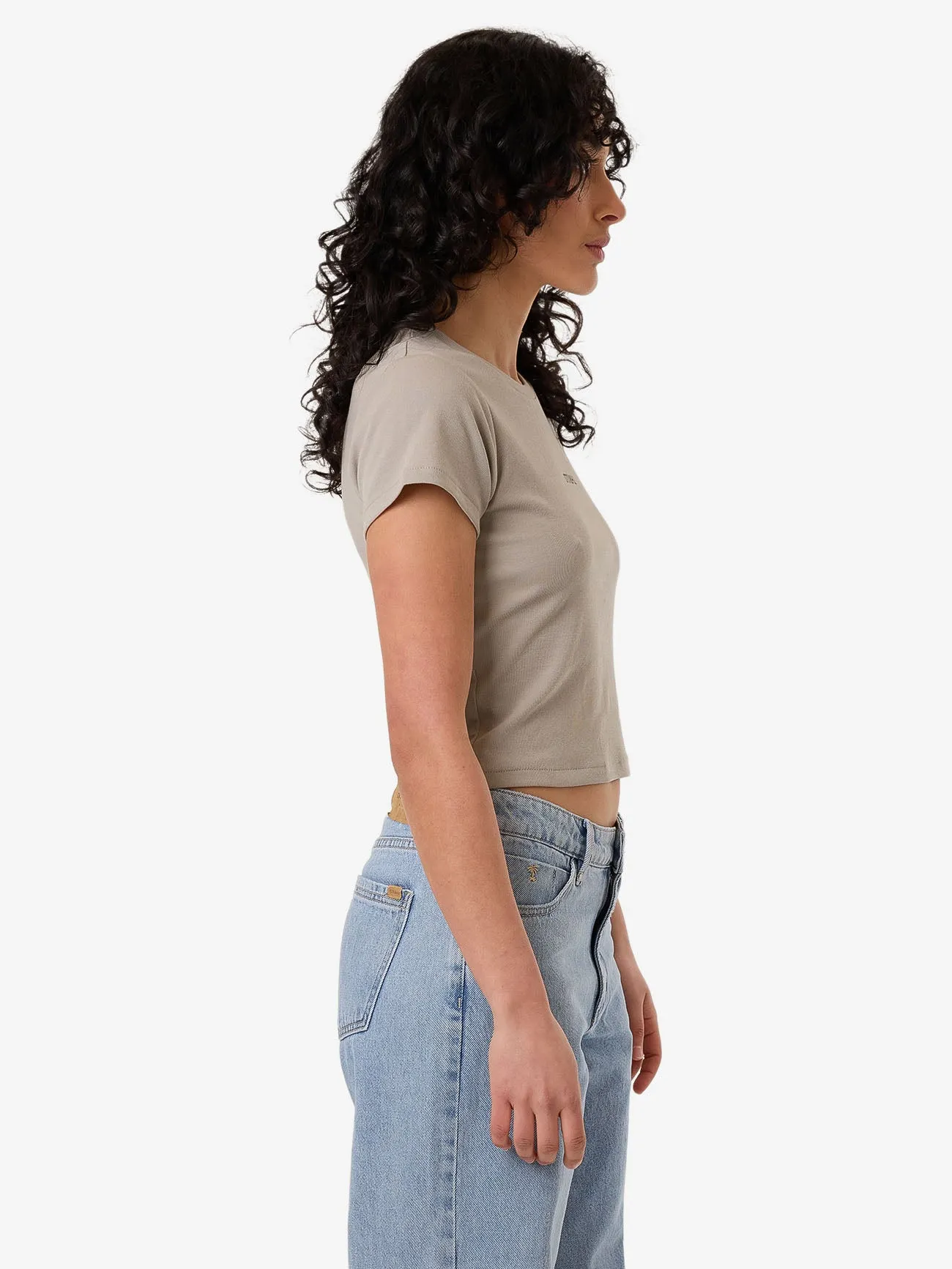 Minimal Thrills Mini Tee - String sold by Thrills product image thumbnail 3