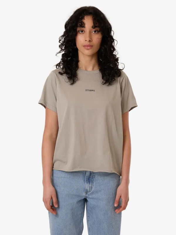 Minimal Thrills Relaxed Tee - String sold by Thrills