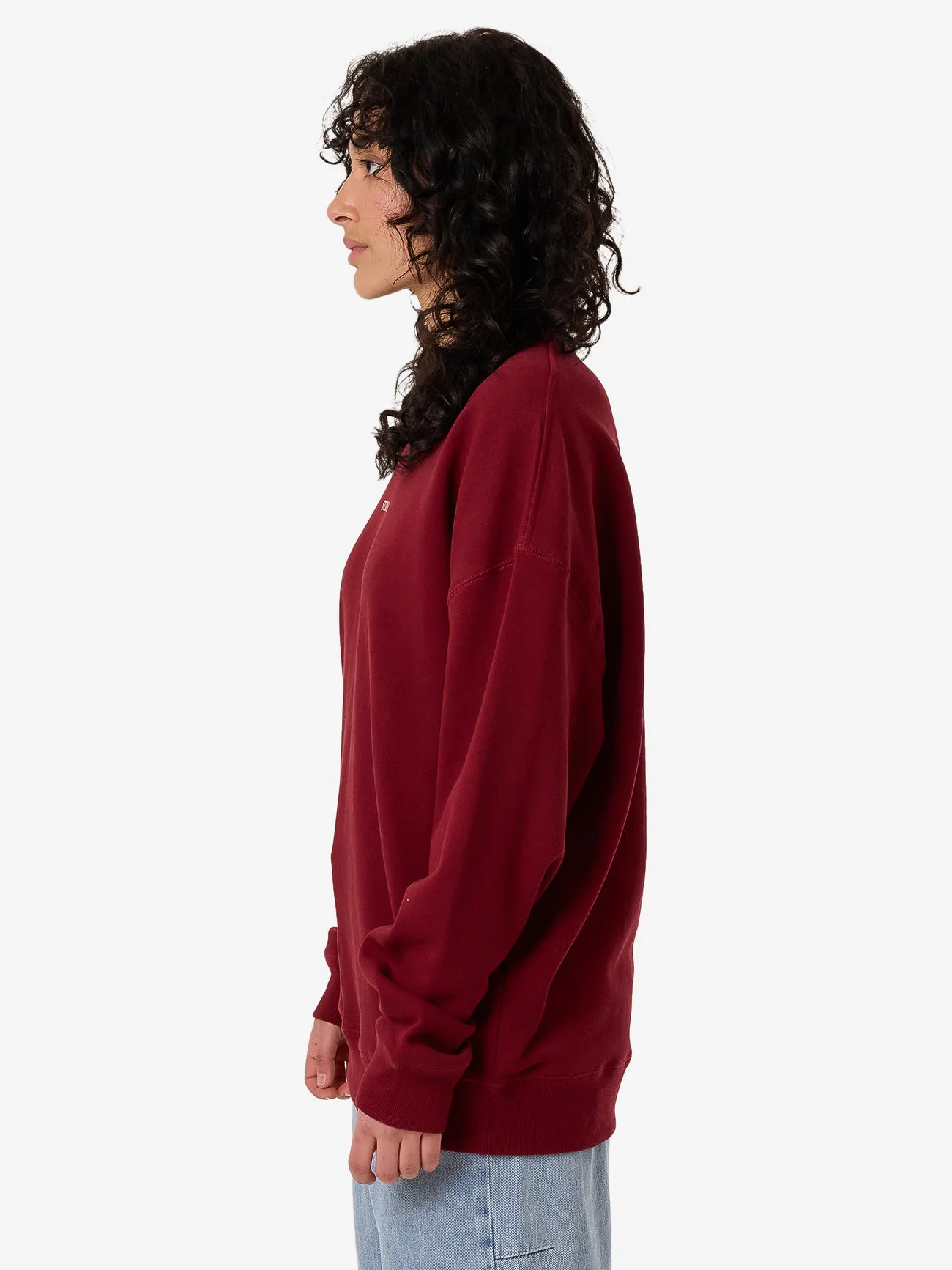 Minimal Thrills Slouch Crew - Cabernet sold by Thrills product image thumbnail 4