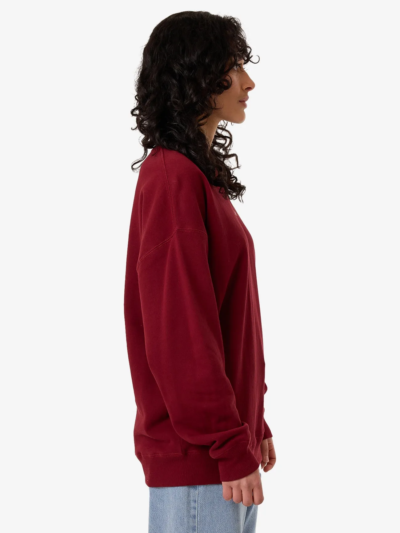Minimal Thrills Slouch Crew - Cabernet sold by Thrills product image thumbnail 3