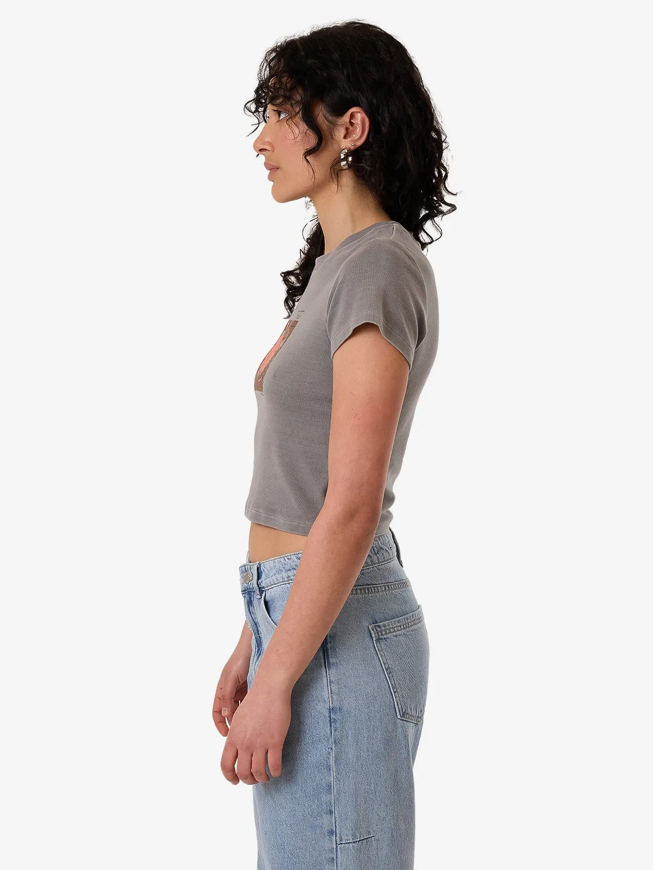 Natures Library Mini Tee - Washed Grey sold by Thrills product image thumbnail 4