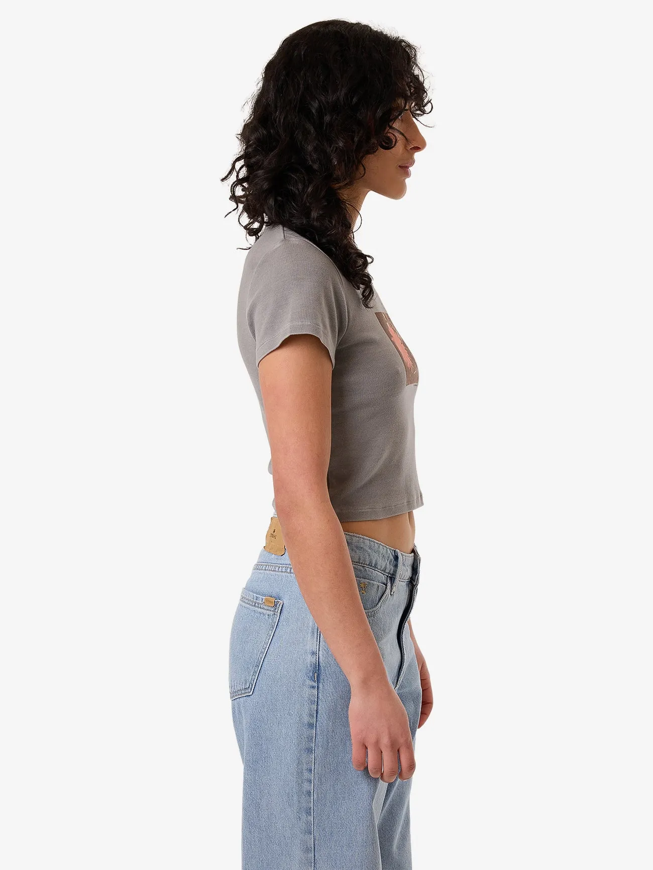 Natures Library Mini Tee - Washed Grey sold by Thrills product image thumbnail 3