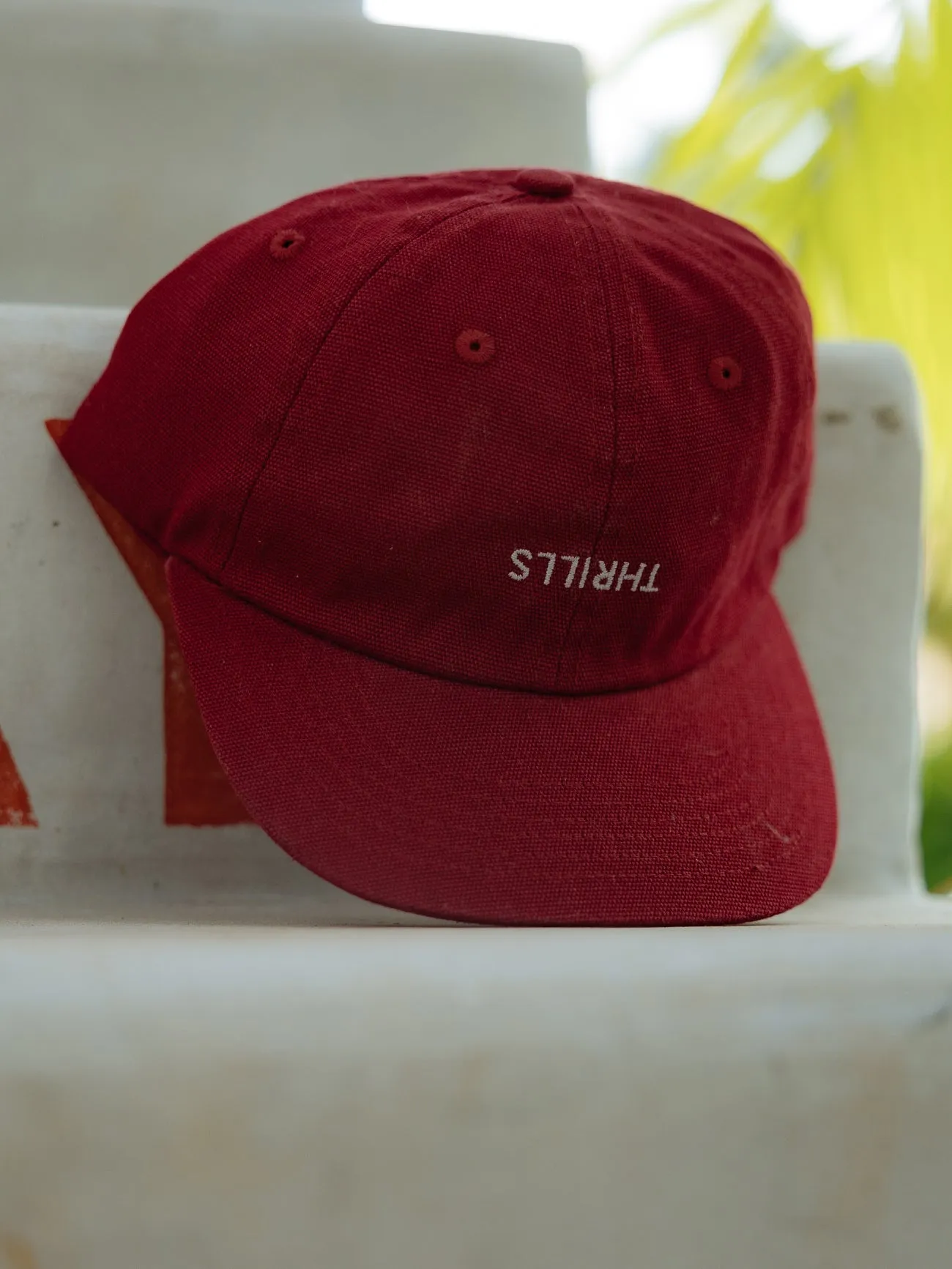 Minimal Thrills 6 Panel Cap - Cabernet sold by Thrills product image thumbnail 3