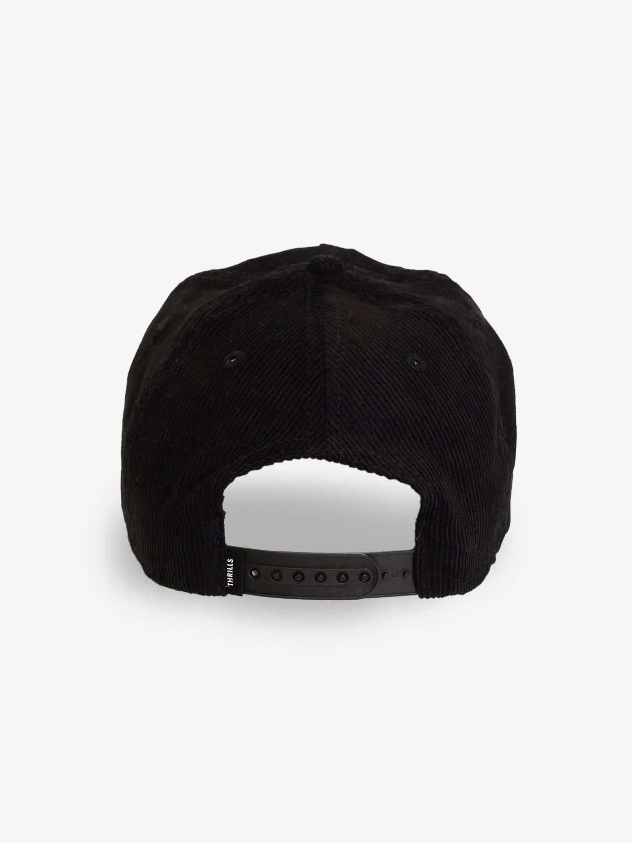 Thrills Workwear 5 Panel Cap - Black sold by Thrills product image thumbnail 2