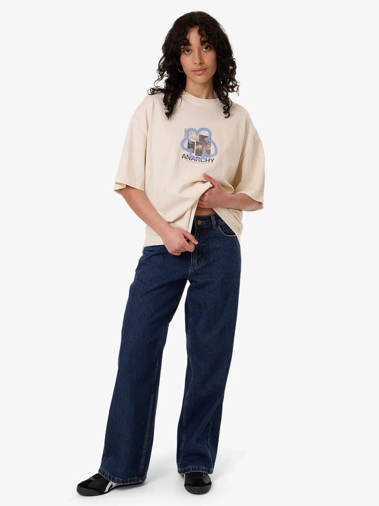 James Adams Anarchy Oversized Tee - Heritage White sold by Thrills product image thumbnail 5