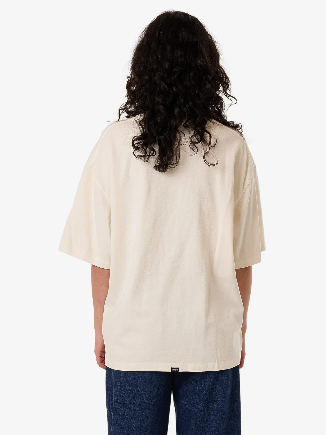 James Adams Anarchy Oversized Tee - Heritage White sold by Thrills product image thumbnail 2