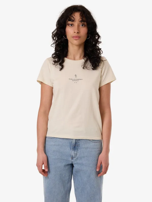 Insignia Everyday Tee - Heritage White made by Thrills