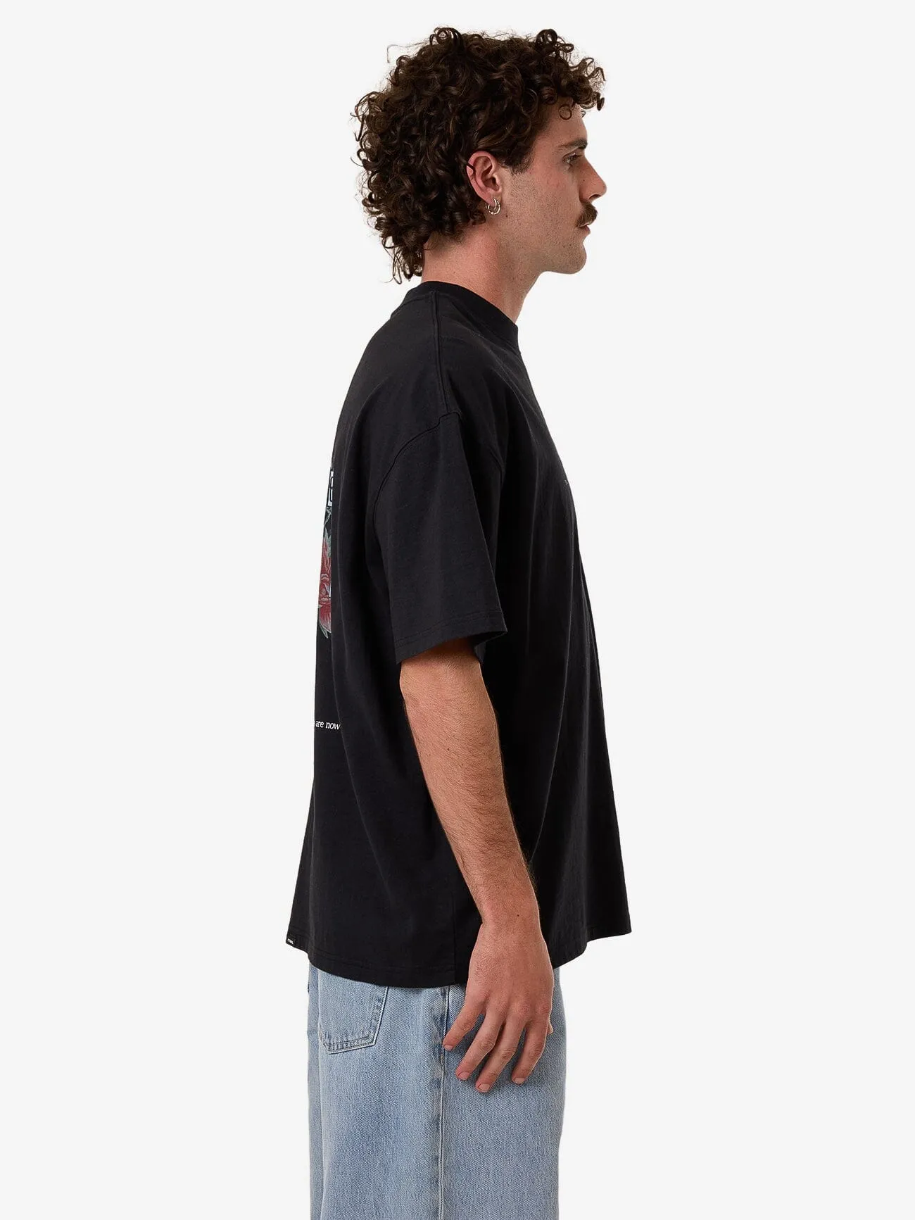 Still Life Box Fit Oversize Tee - Anthracite sold by Thrills product image thumbnail 3