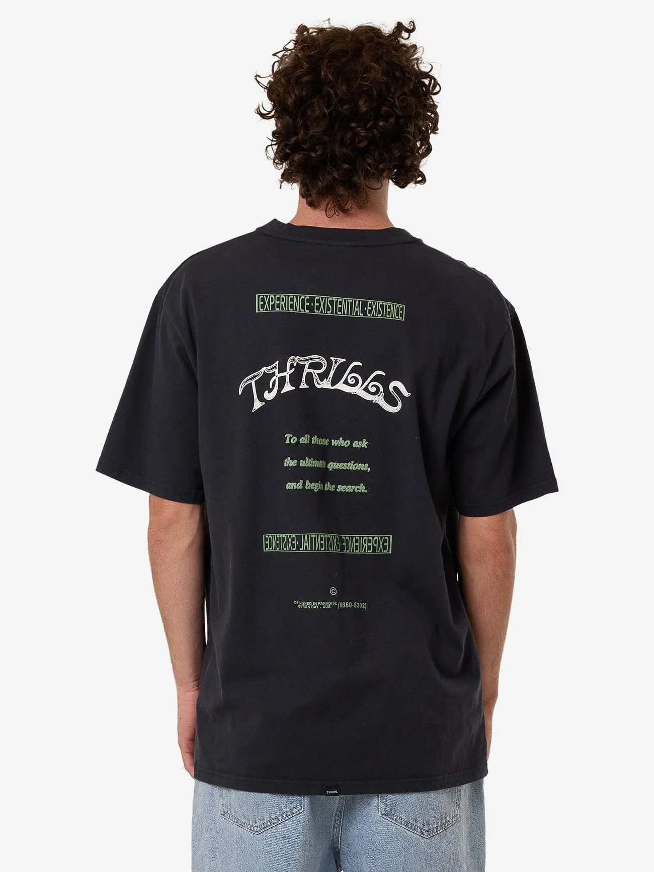 Searchers Oversize Fit Tee - Twilight Black sold by Thrills product image thumbnail 2