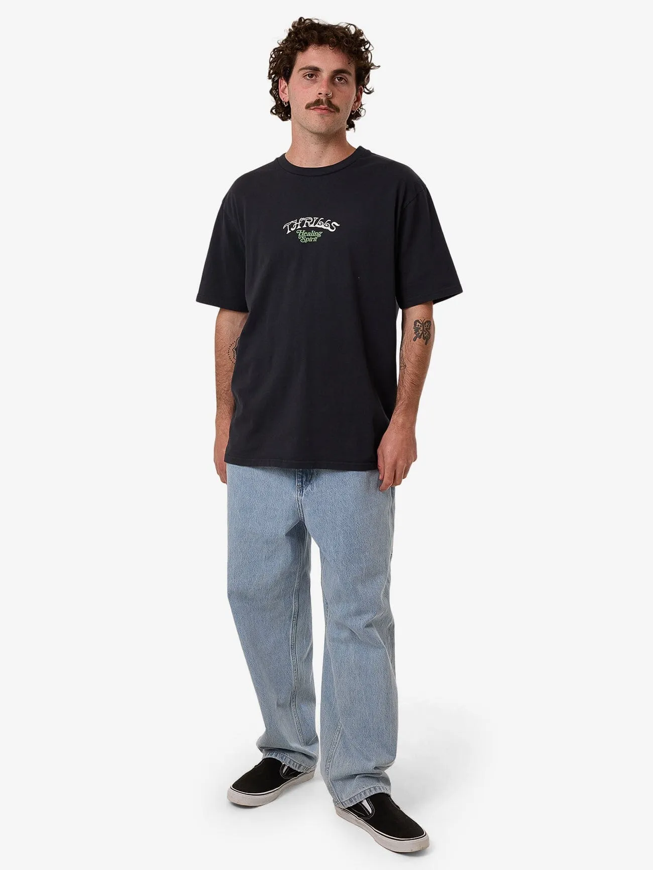 Searchers Oversize Fit Tee - Twilight Black sold by Thrills product image thumbnail 5