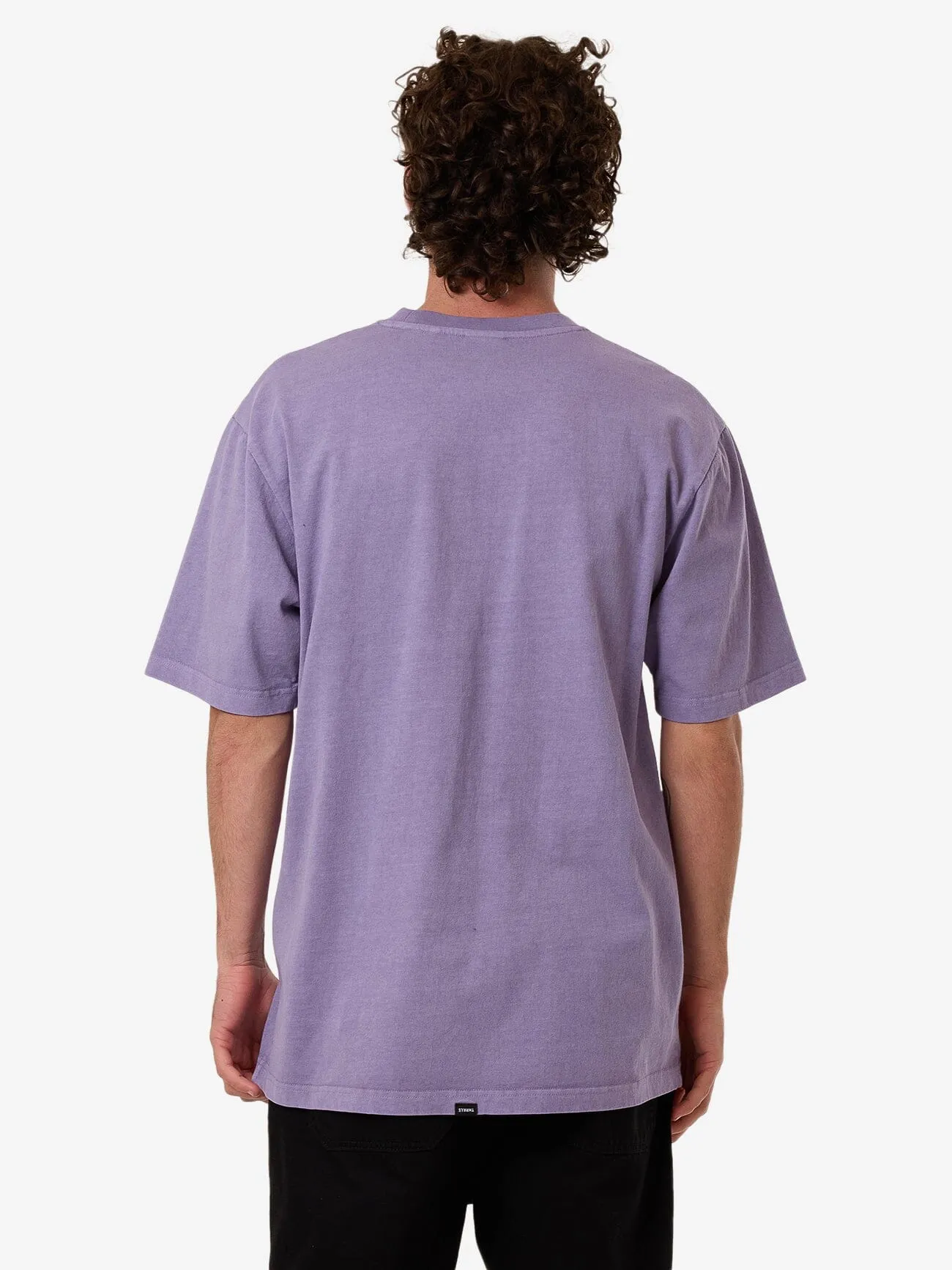 Relax Your Eyes Oversize Fit Tee - Dusk sold by Thrills product image thumbnail 2