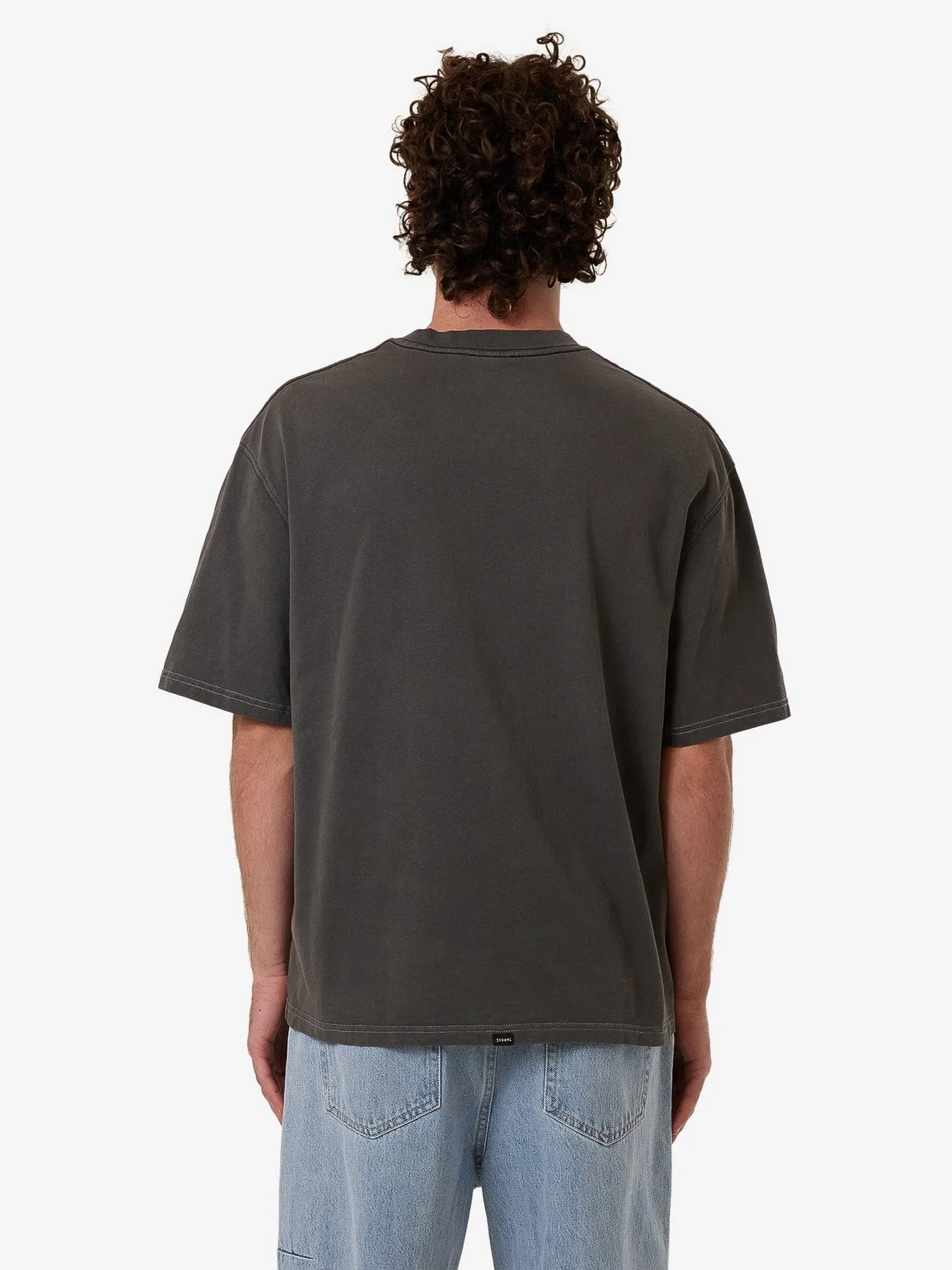 Dystopia Box Fit Oversize Short Tee - Merch Black sold by Thrills product image thumbnail 2
