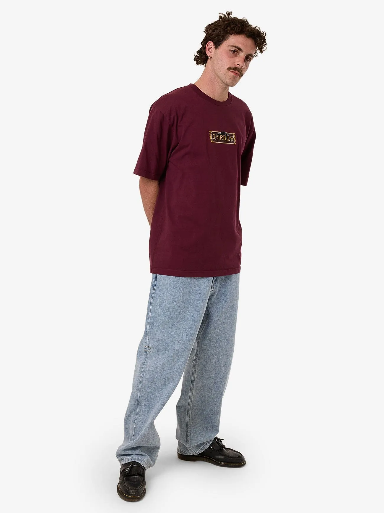 Behind It All Oversize Fit Tee - Wine Tasting sold by Thrills product image thumbnail 5