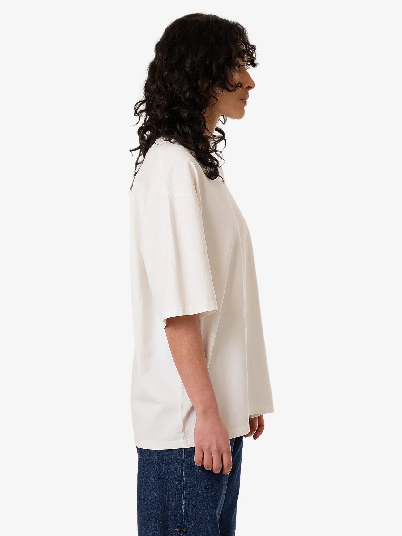 Navigate Oversized Tee - Chalk sold by Thrills product image thumbnail 4