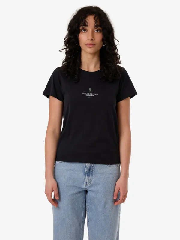 Insignia Everyday Tee - Washed Black sold by Thrills