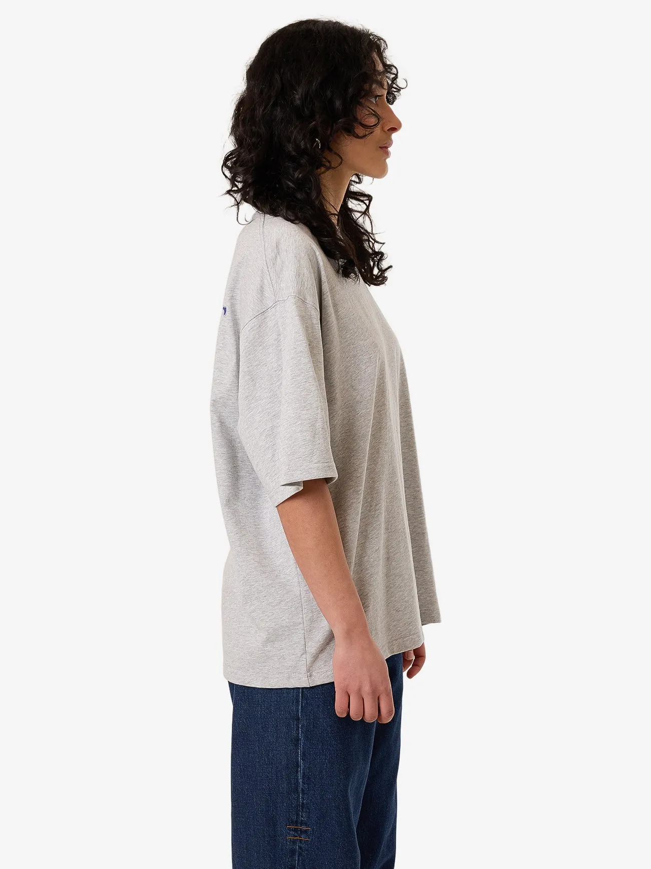 Ambient Connection Oversized Tee - Snow Marle sold by Thrills product image thumbnail 3