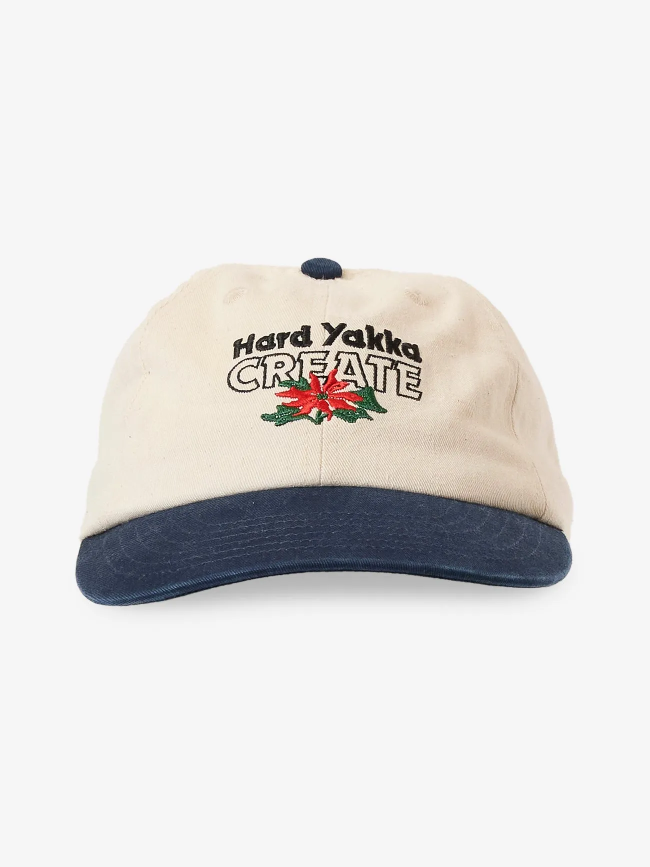 HYC Flora 6 Panel Cap - Unbleached sold by Thrills