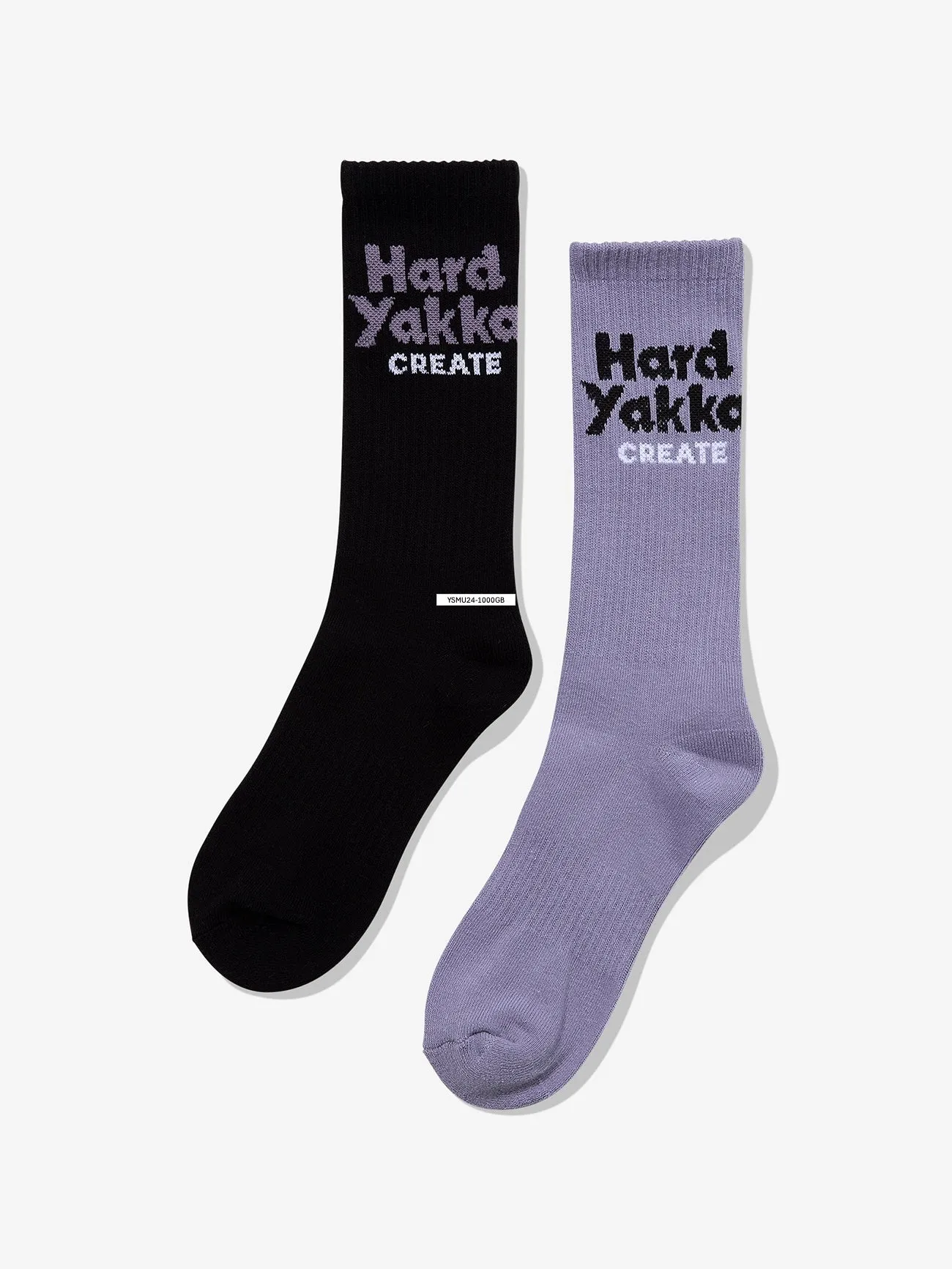 HYC 2 Pack Socks - Grey Ridge - Black sold by Thrills