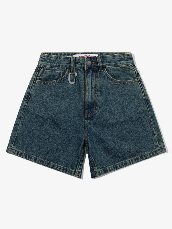HYC Exertion Denim Short - Murky Blue sold by Thrills
